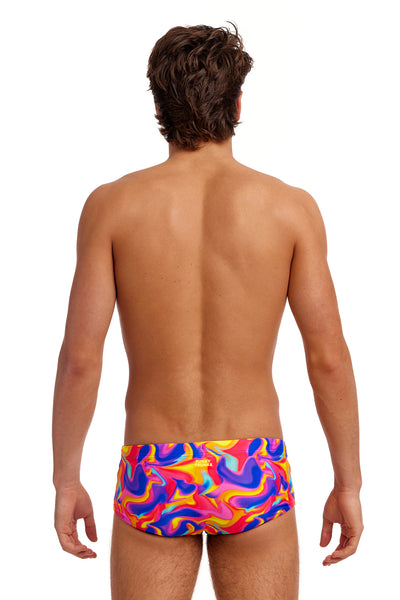 Funky Trunks Mens Sidewinder Trunks - Summer Swirl