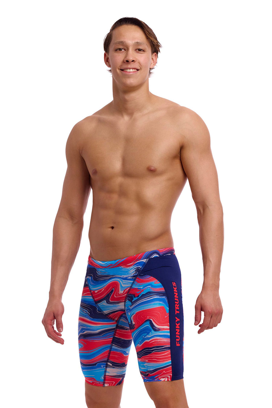Funky Trunks Mens Training Jammers - Wave Craze