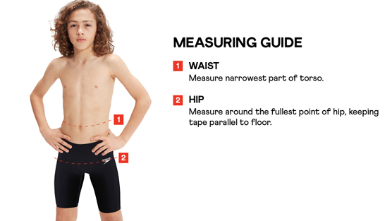 Speedo Junior Boys/Adult Male Fastskin Hyperspark Jammer - Under current Blue