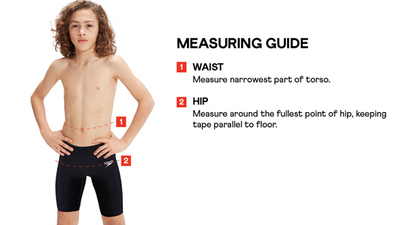Speedo Junior Boys/Adult Male Fastskin Hyperspark Jammer - Under current Blue