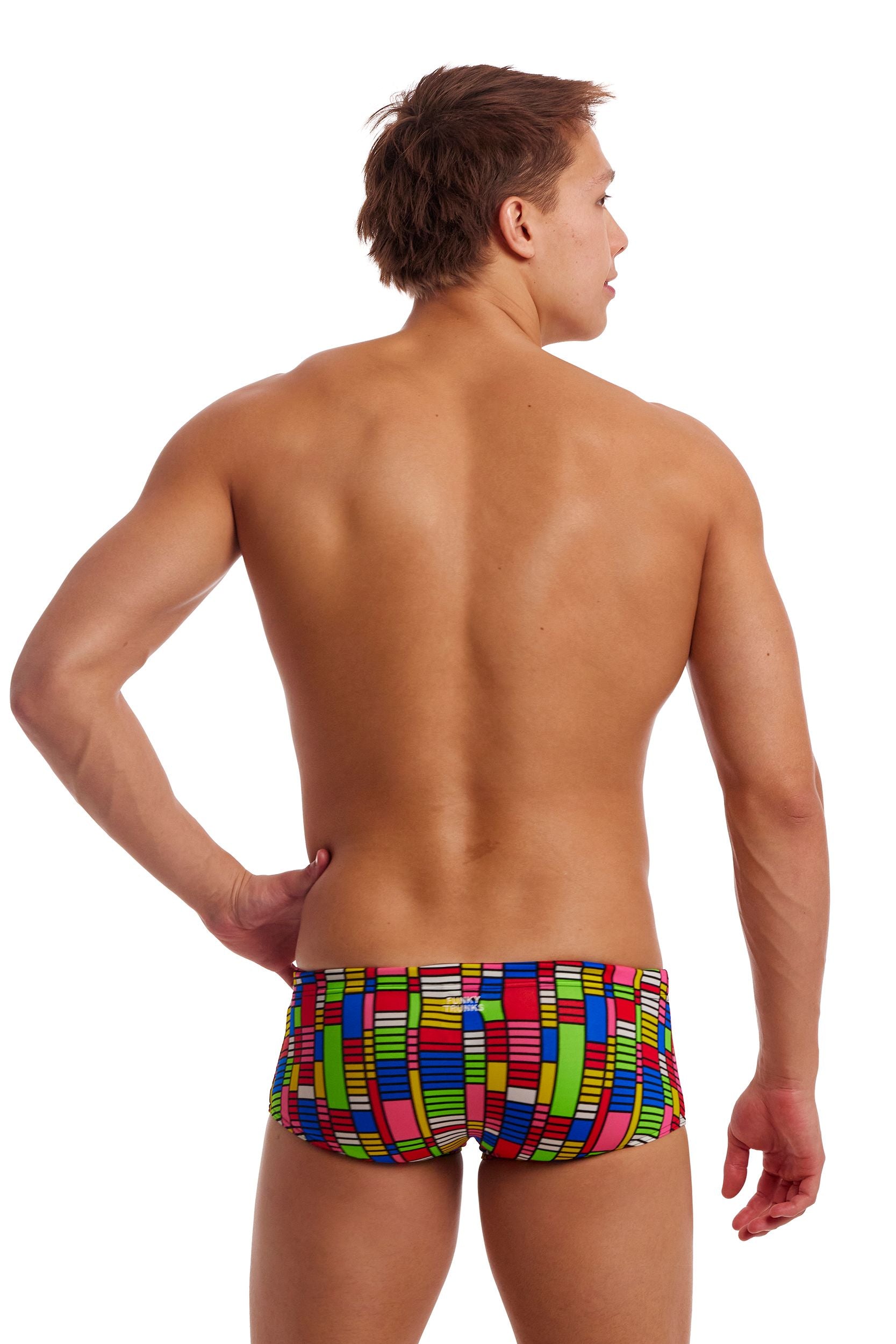Funky Trunks Mens Sidewinder Trunks - The Climb
