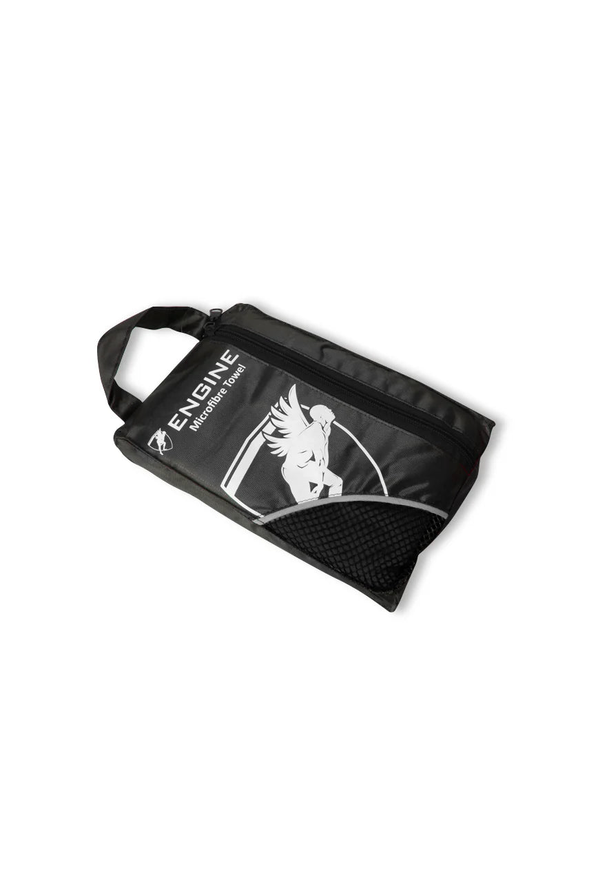 Engine Microfiber Towel - Black