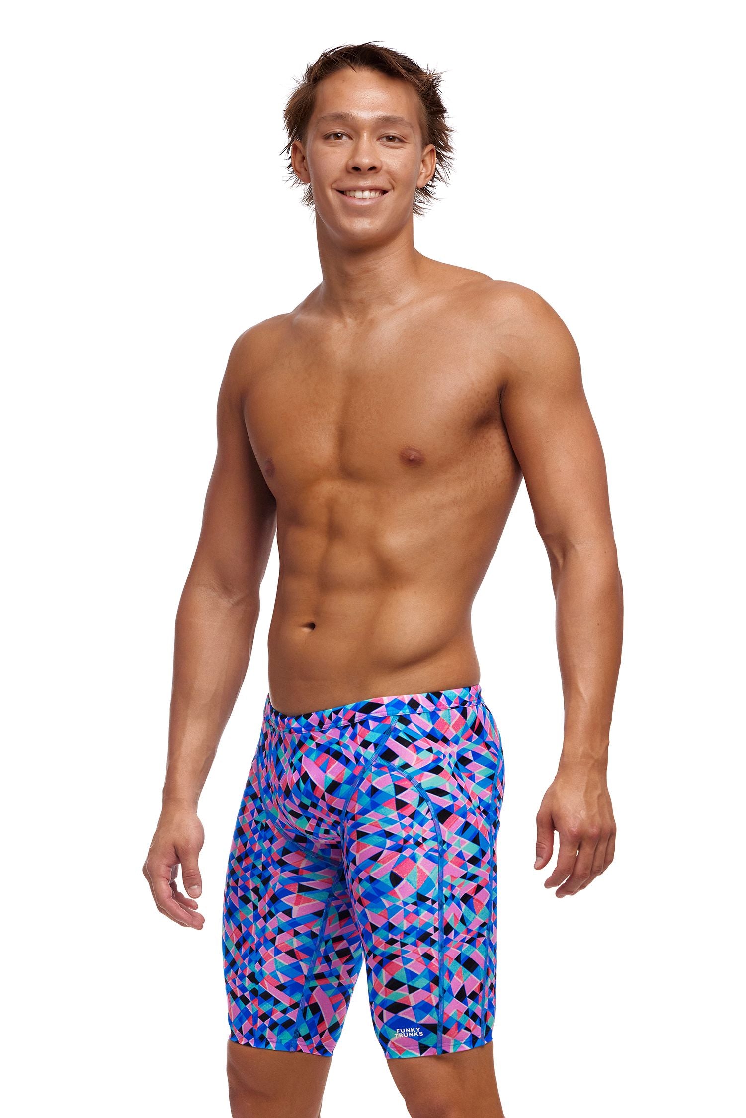 Funky Trunks Mens Training Jammers - Warp Tour