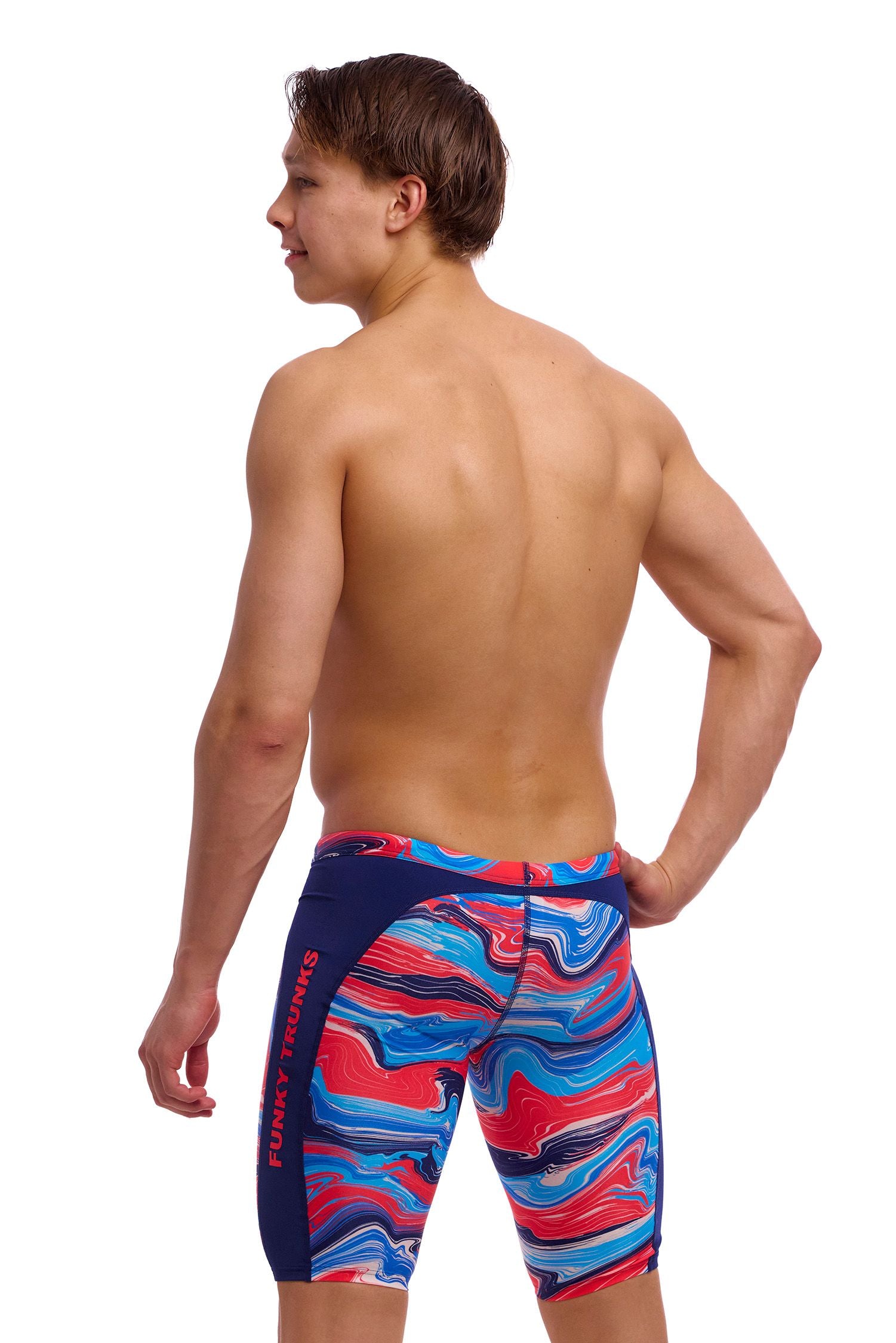 Funky Trunks Mens Training Jammers - Wave Craze