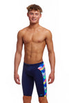 Funky Trunks Boys Training Jammers - Streaky Strokes