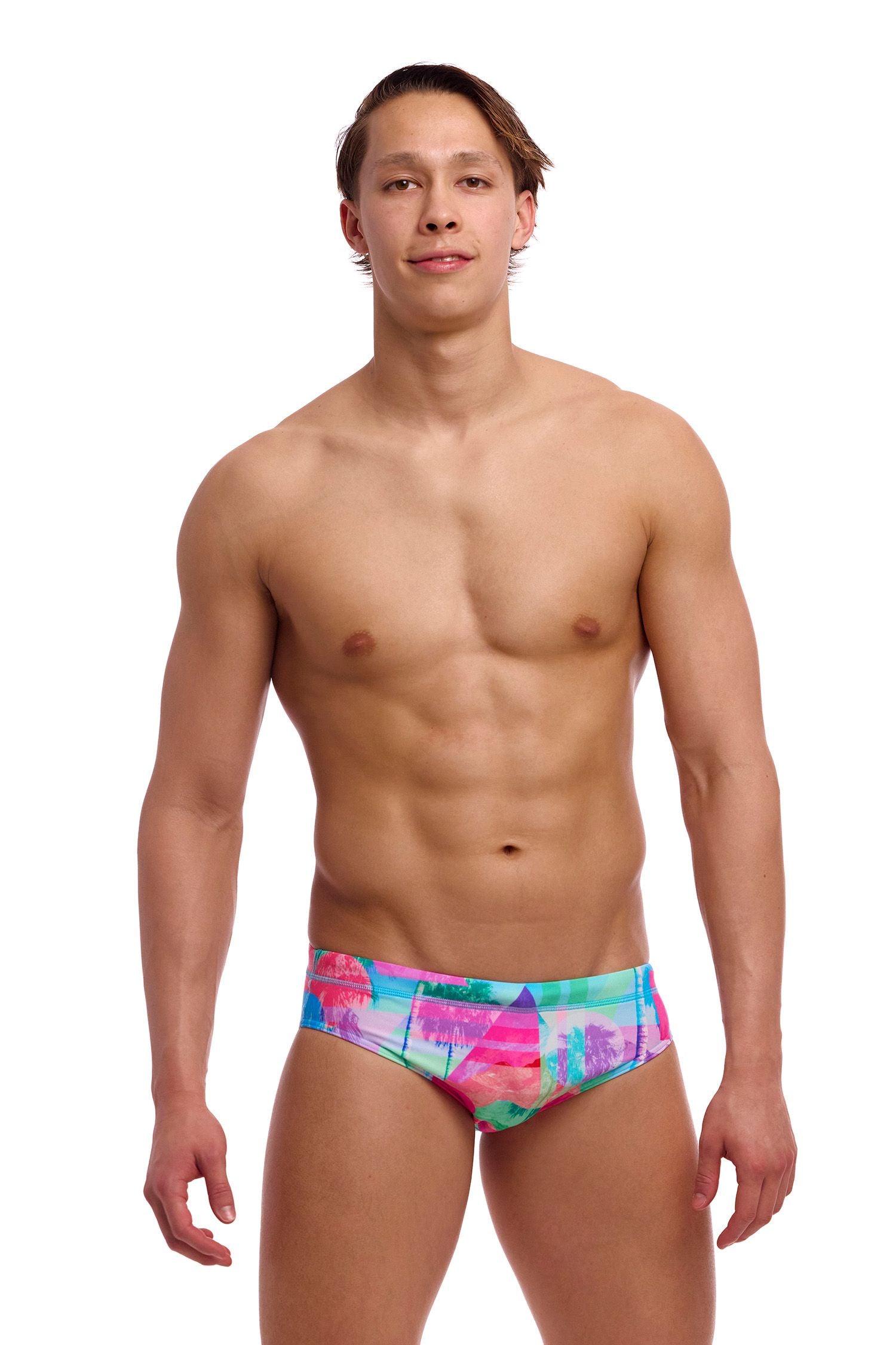 Funky Trunks Mens Classic Briefs - Snap That