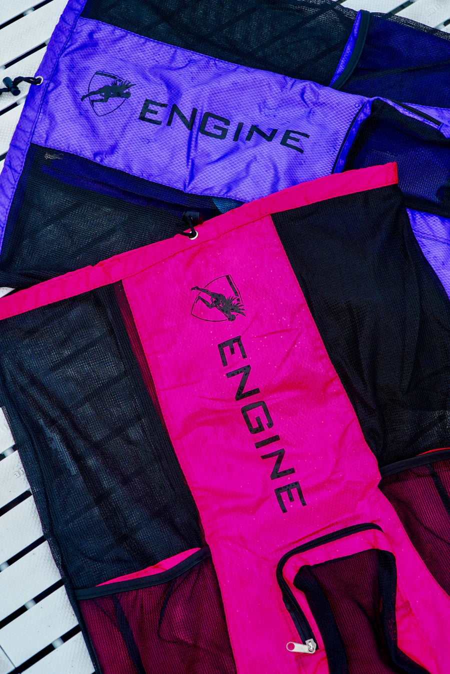 Engine Mesh Backpack - Pink