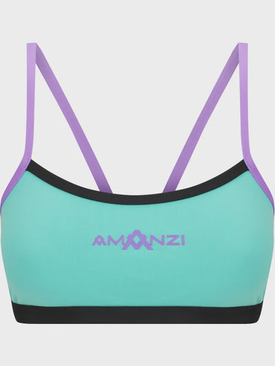 Amanzi Ladies Sports Two Piece - Lagoona/Black