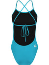 Amanzi Girls Tie Back One Piece - Calypso