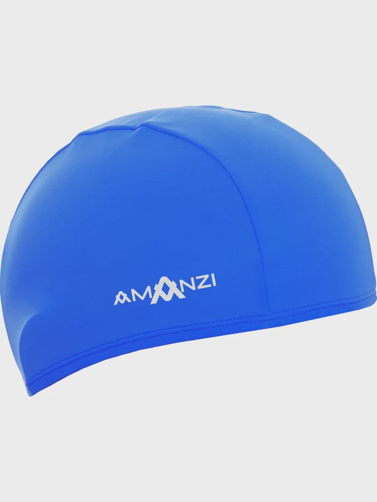 Amanzi Flexi Junior Swim Cap - Azure
