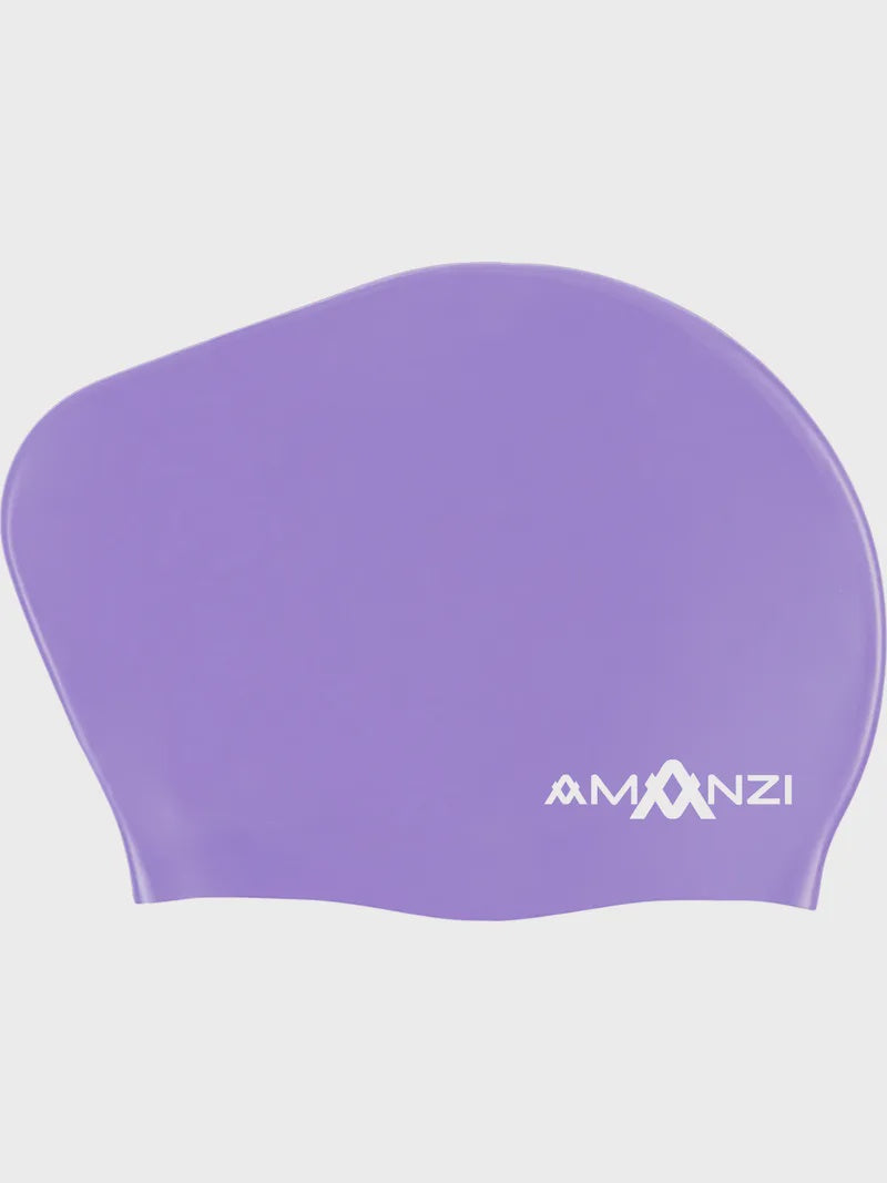 Amanzi LONG HAIR Swim Cap - Iris