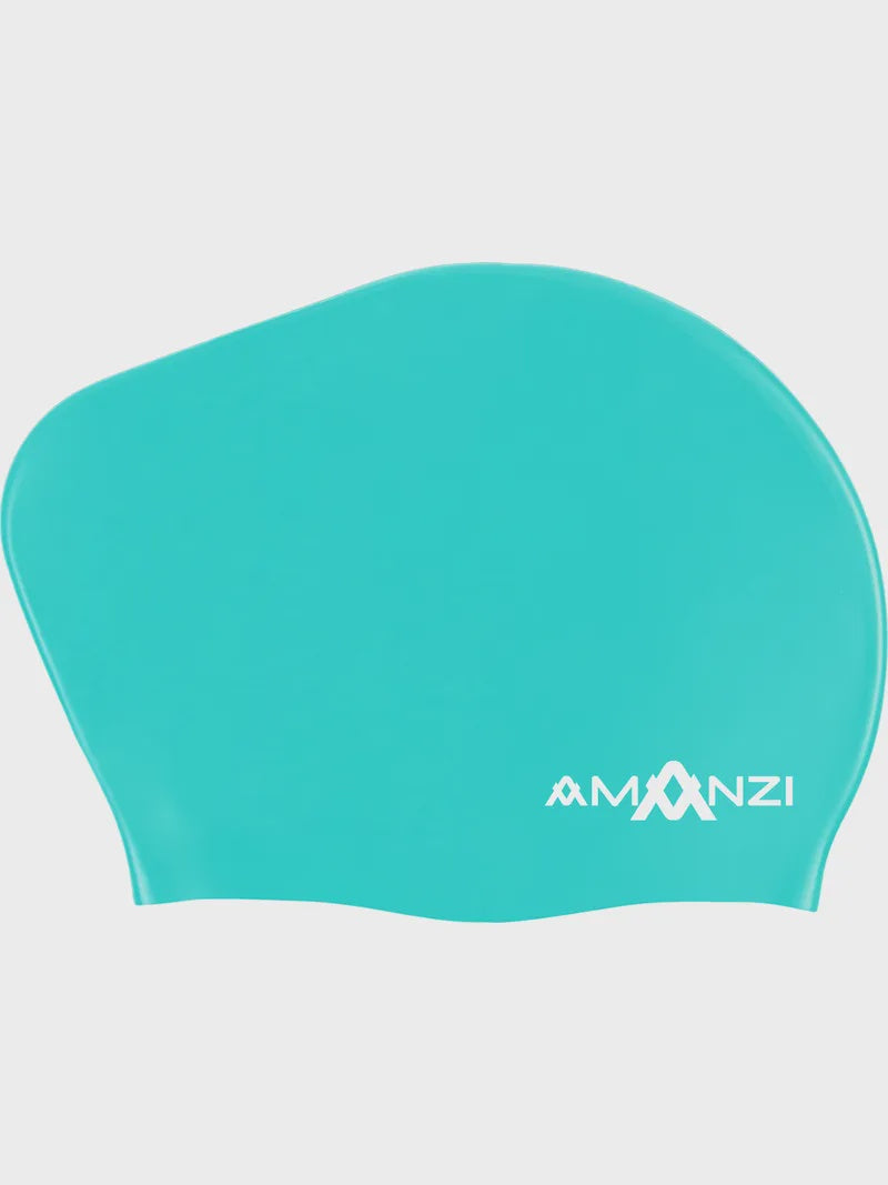Amanzi LONG HAIR Swim Cap - Spearmint