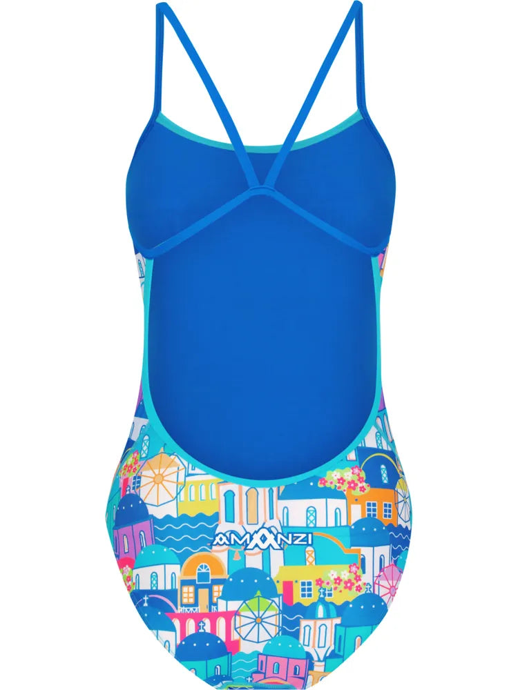 Amanzi Girls Proback One Piece - Mykonos