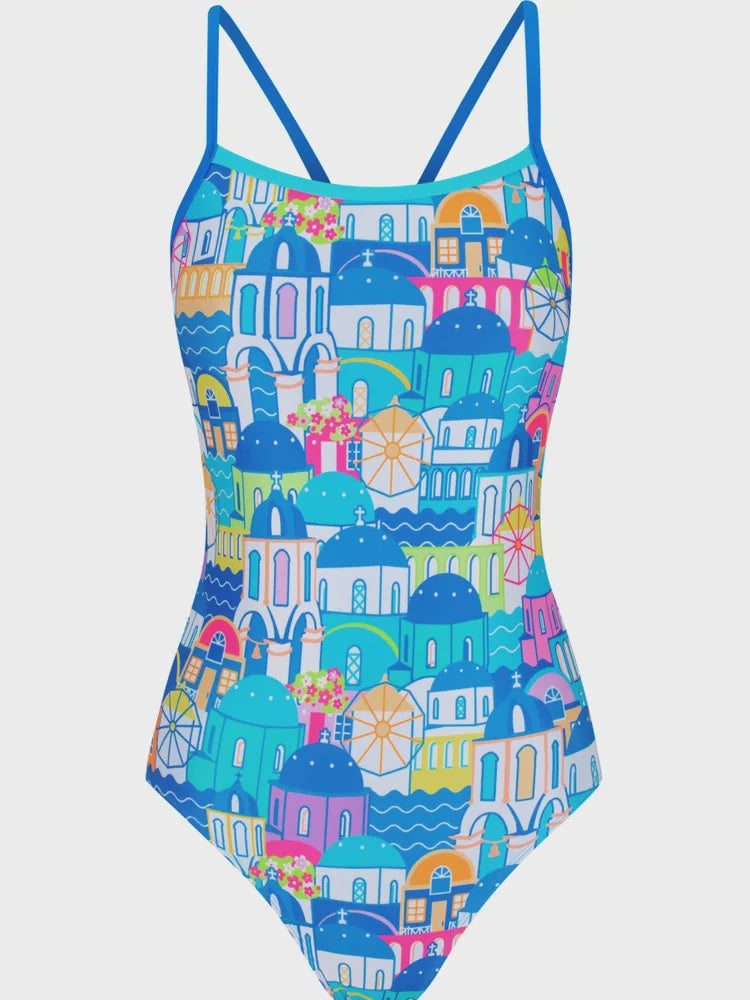 Amanzi Girls Proback One Piece - Mykonos
