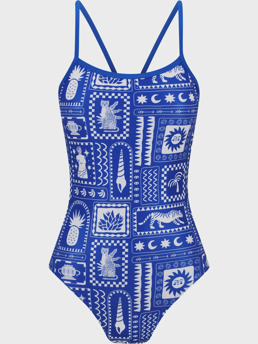 Amanzi Girls Proback One Piece - Bluesol