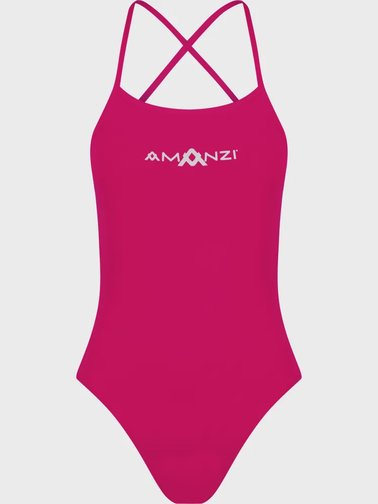 Amanzi Girls Ruby Tie Back One Piece