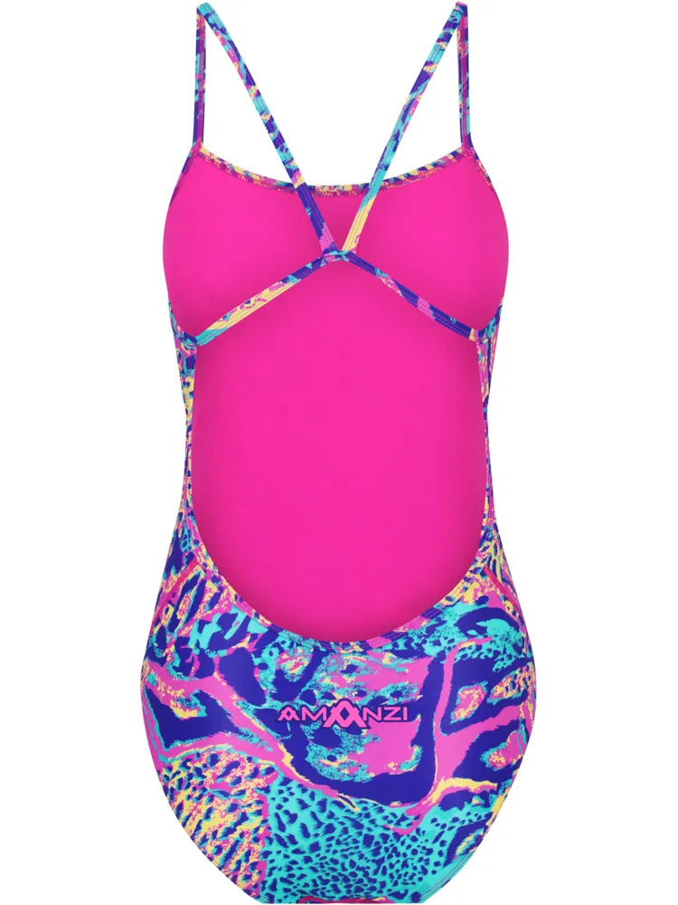 Amanzi Womens Proback One Piece - Serengeti
