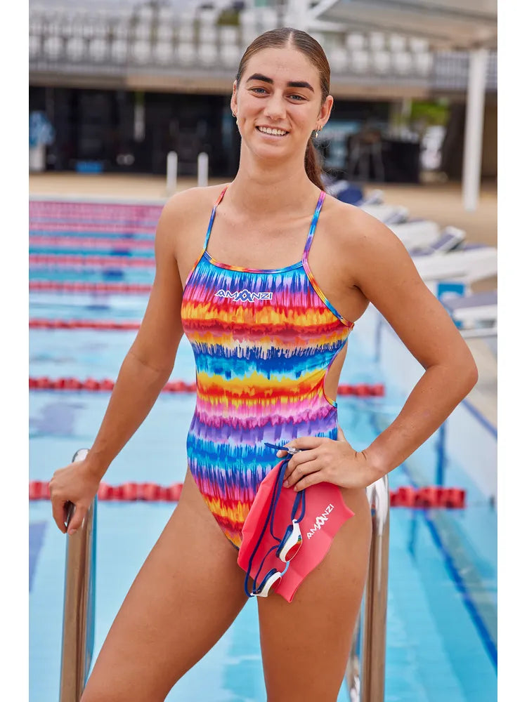 Amanzi Womens Tie Back One Piece - Dreamweave