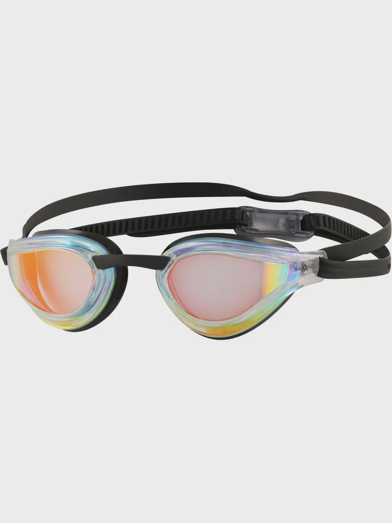 Amanzi Dominate Mirror Goggles - Sunrise Mirror Clear Black