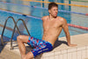 Funky Trunks Mens Training Jammers - Messy Messy Messy