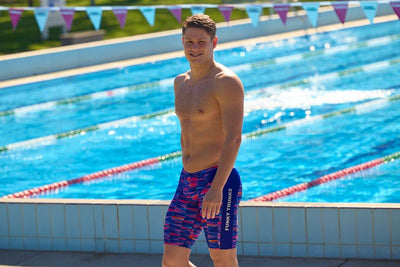 Funky Trunks Men's Training Jammers - Warped Waves