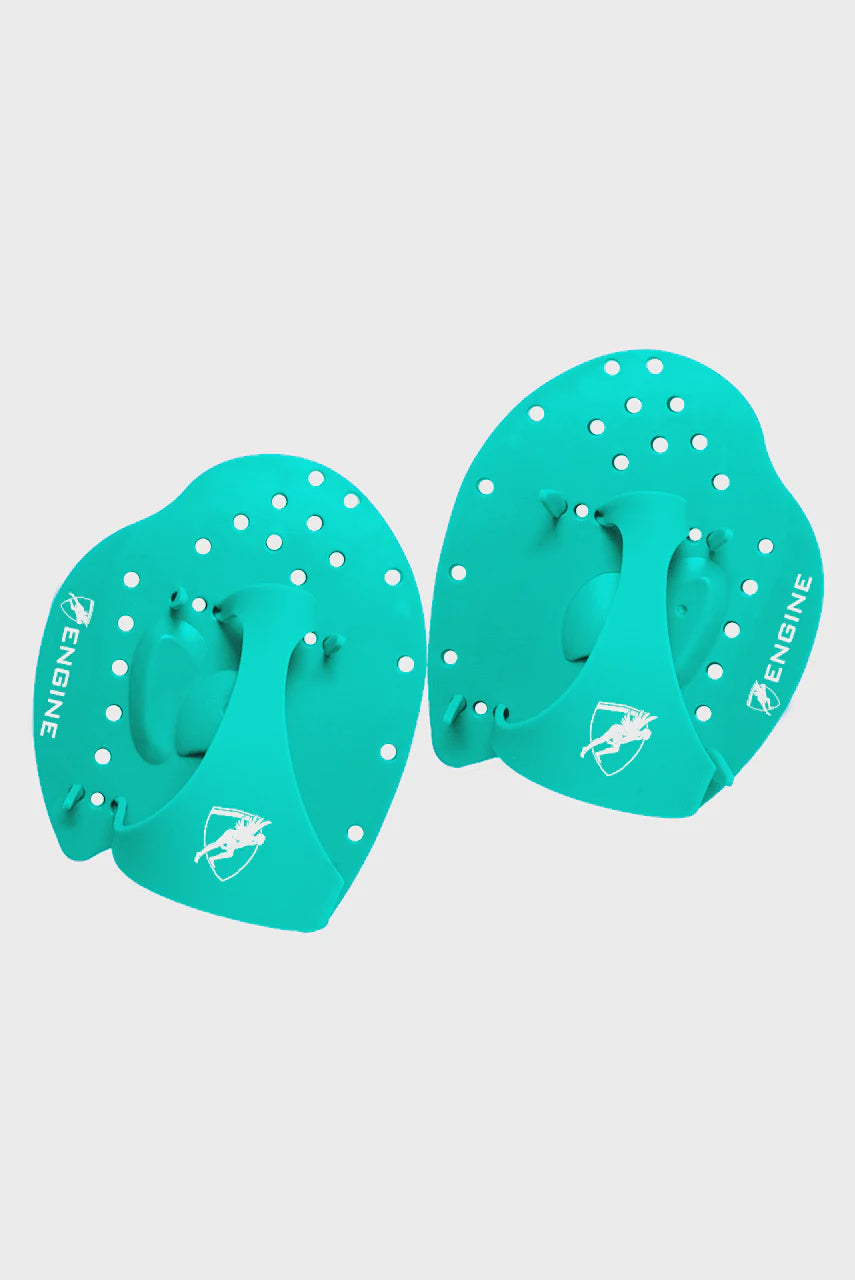 Engine Hand paddles- Turqua