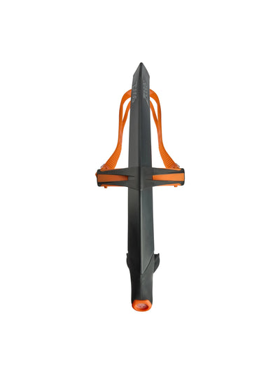 Zoggs Hydro Focus Centre Line Snorkel (Regular Fit) - Black /Orange