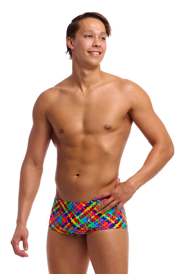 Funky Trunks Men's Classic Trunks - Bread Basket