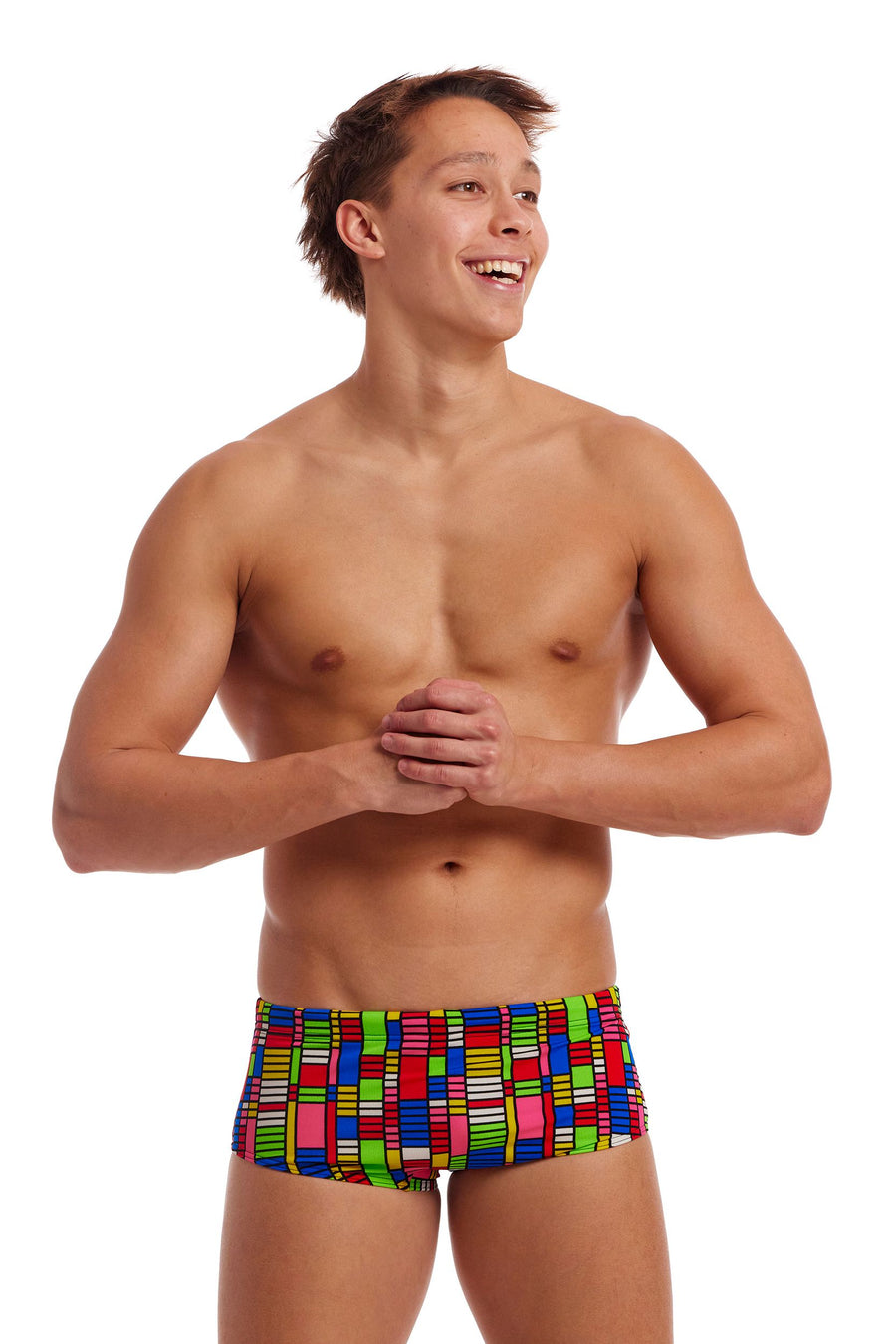 Funky Trunks Mens Sidewinder Trunks - The Climb