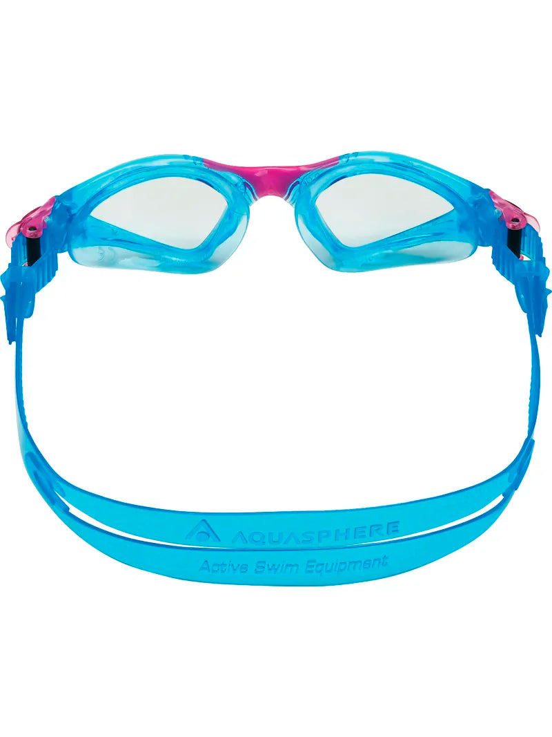 Aquasphere Kayenne Junior Goggle - Clear/Aqua/Pink