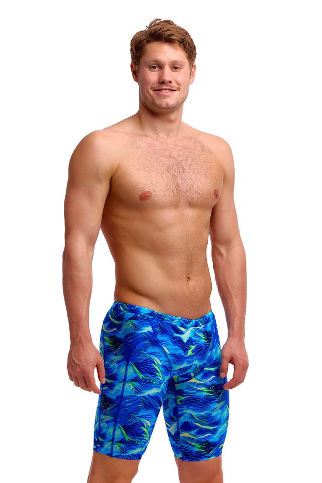 Funky Trunks Mens Training Jammers - Storm Chaser
