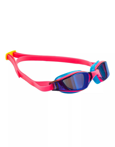 Aquasphere Xceed Goggles - LIMITED EDITION - Blue Titanium Mirror Lens /Blue Pink