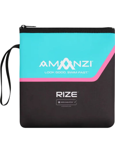 Amanzi  Girls Accerer8 RIZE Racing Kneeskin - Jet/Jewel