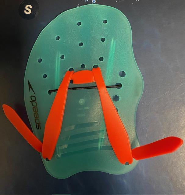 Speedo Tech Paddle - Arctic Glass /Red - SMALL