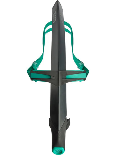 Zoggs Hydro Focus Centre Line Snorkel (Regular Fit) - Black/Turquoise