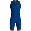 Arena Mens Trisuit Front Zip - Blue Orange