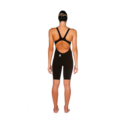 Arena Womens Powerskin Carbon Air 2 Open Back - Black Gold
