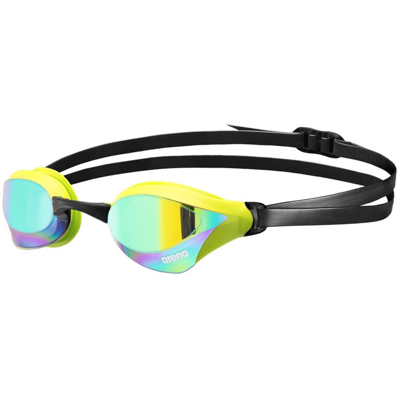 Arena Cobra Core SWIPE Mirror Goggles (Outdoors) - Emerald Lime
