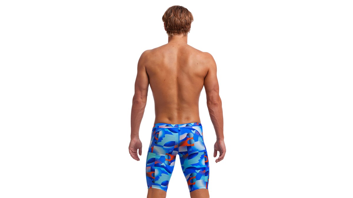 Funky Trunks Mens Training Jammers - Battle Blue