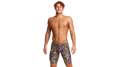 Funky Trunks Mens Training Jammers - Strip Straps