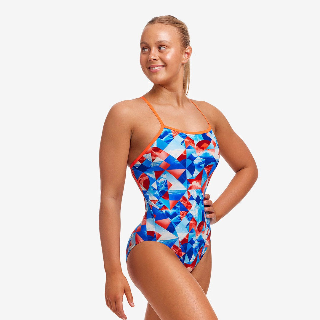 Funkita Ladies Single Strap One Piece - Big Swell