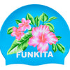 Funkita Swimming Cap - Blue Hawaii
