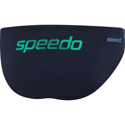 Speedo Mens Endurance Logo Brief - Navy Amazon Bluebell