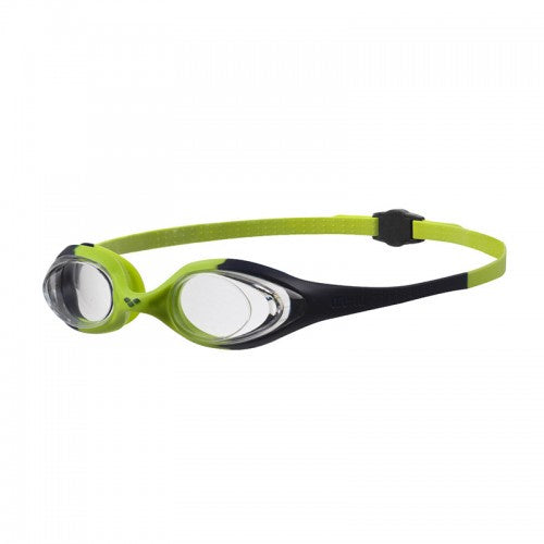 Arena Junior Spider Goggles - Navy Citronella Clear