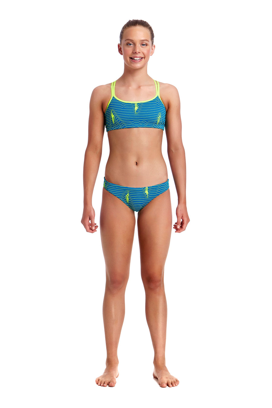 Funkita Sports Swim Bikini Top Jungle Jam