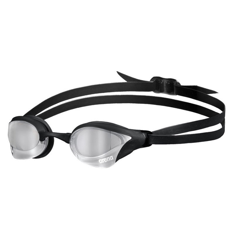 Arena Cobra Core SWIPE Mirror Goggles (Outdoors) - Silver Black