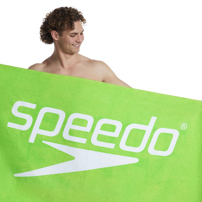 Speedo Logo Towel - Green
