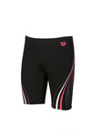 Arena Mens One Serigraphy Jammer - Black Fluo Red