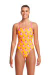 Funkita Ladies Strapped In One Piece - Pineapple Punch