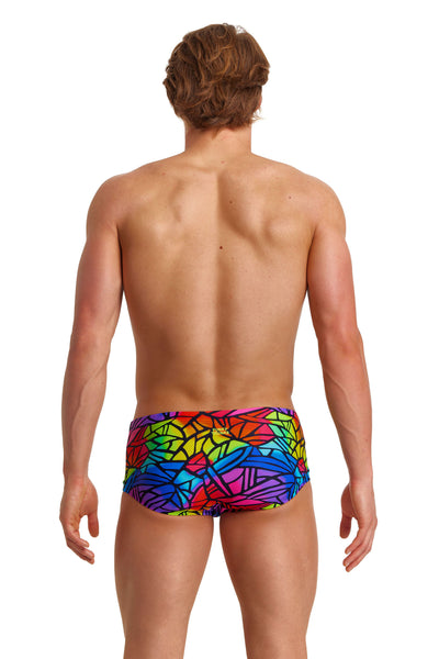 Funky Trunks Mens Classic Trunks - Cabbage Patch